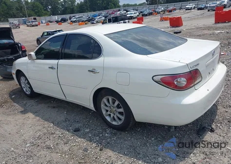 2004 Lexus Es 330 z USA, uszkodzony, nr VIN JTHBA30G045054247